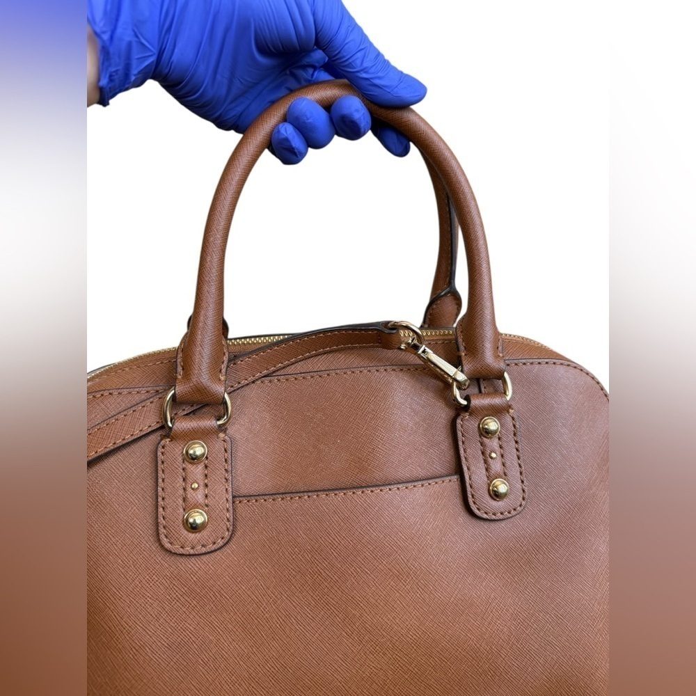 Michael Kors Saffiano Large Satchel - Picture 6 of 16